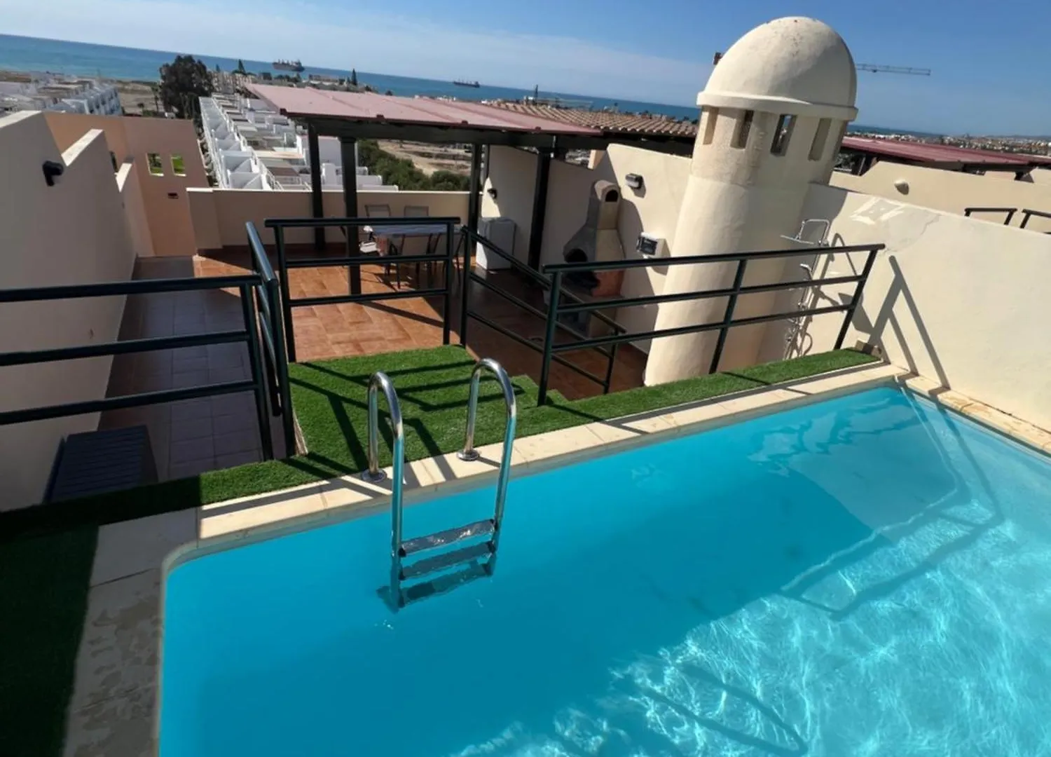 Appartement Atico Con Vistas Al Mar Y Piscina Privada à Vera